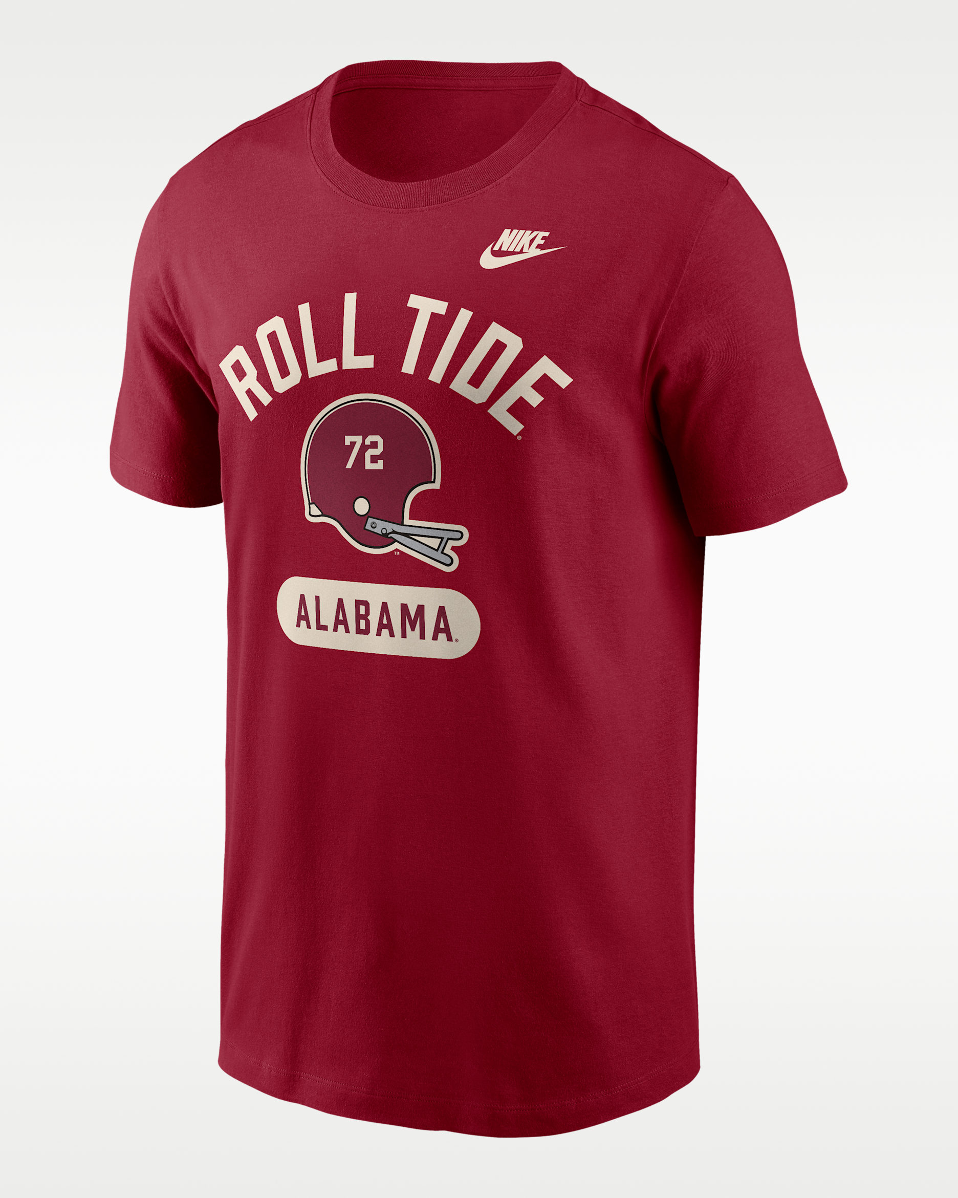 Alabama Legacy Arch Helmet Men's Nike College T-Shirt. Nike.com